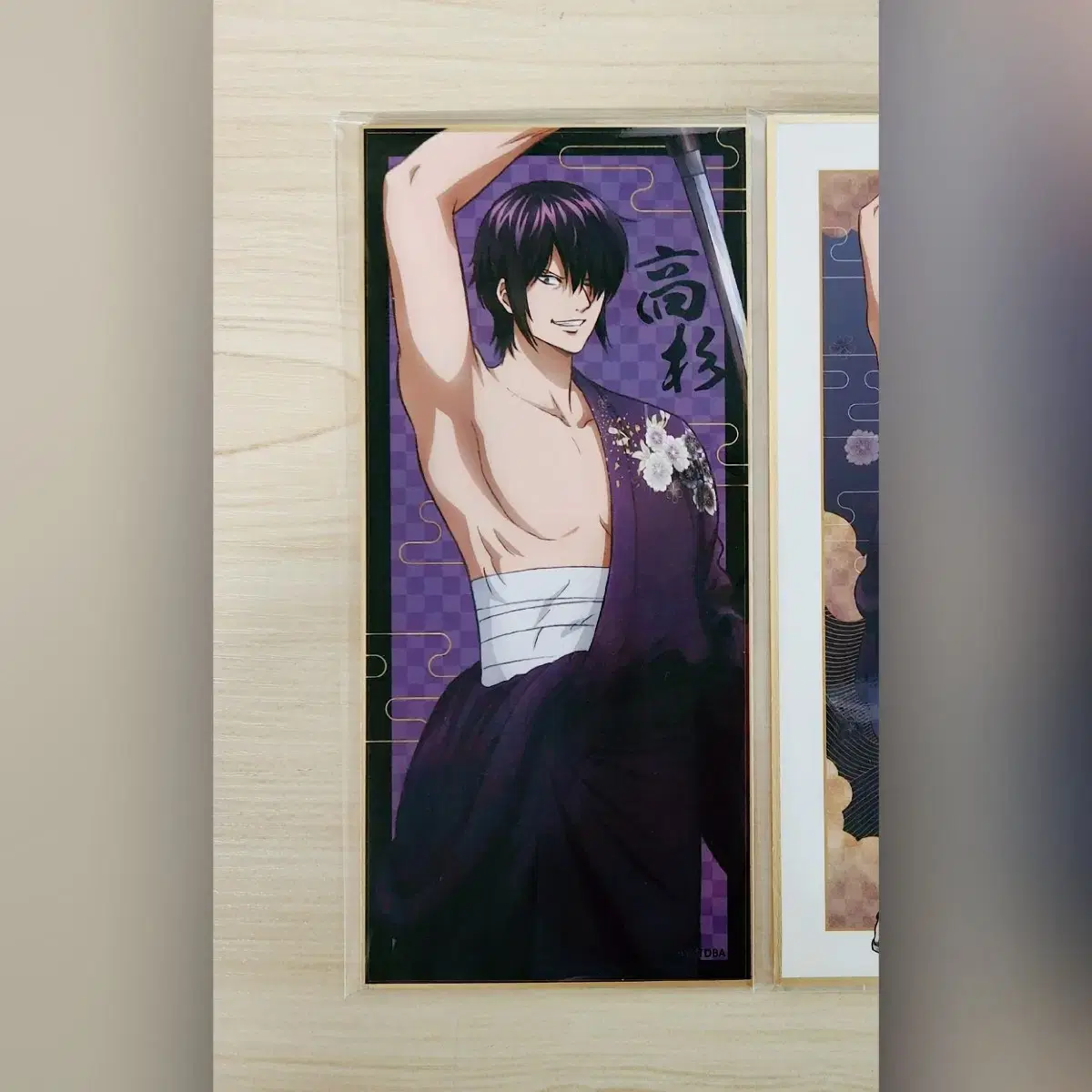 Gintama Takasugi Tagasugi Shinsuke Japanese costume colored paper stand wts.