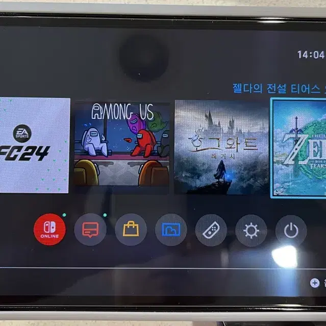 닌텐도 스위치 OLED S급 풀박스 + 컨트롤러 + 256기가 sd 카드