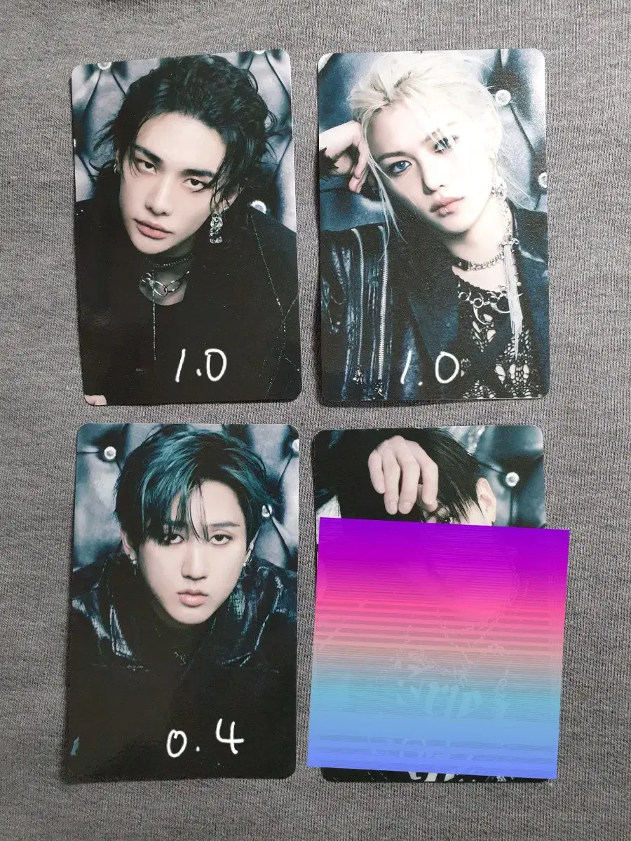 tower record photocard giant skz hyunjin yongbok changbin chan