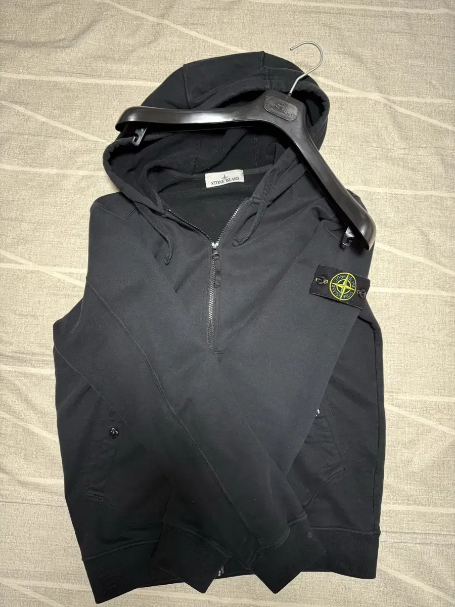 Stone Island Hooded Zip-Up 24ss