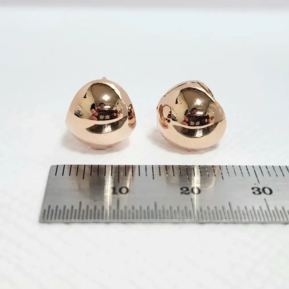 14k.18k.볼귀걸이.12mm.새상품