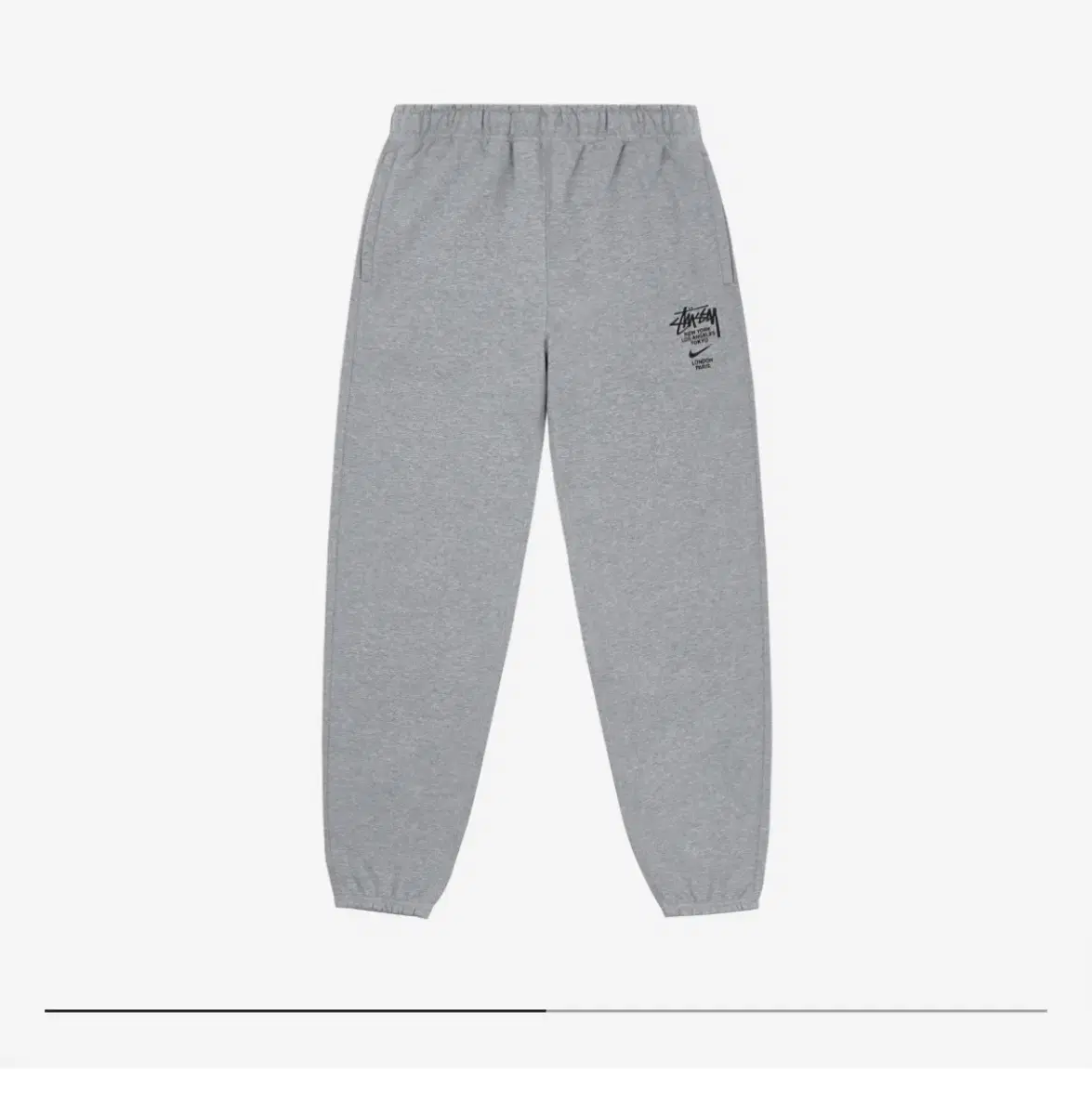 [L] Nike X Stussy nrg Sweatpants Gray US