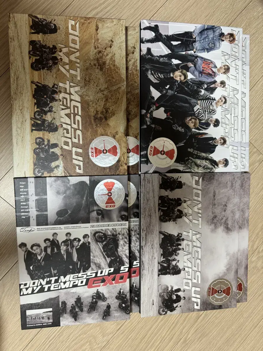 exo tempo album wts