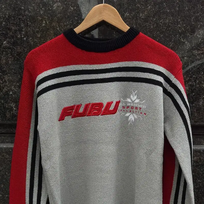 fubu 푸부 후부 올드스쿨 니트