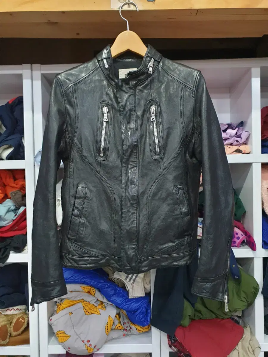 Selectism Leather Jacket size L