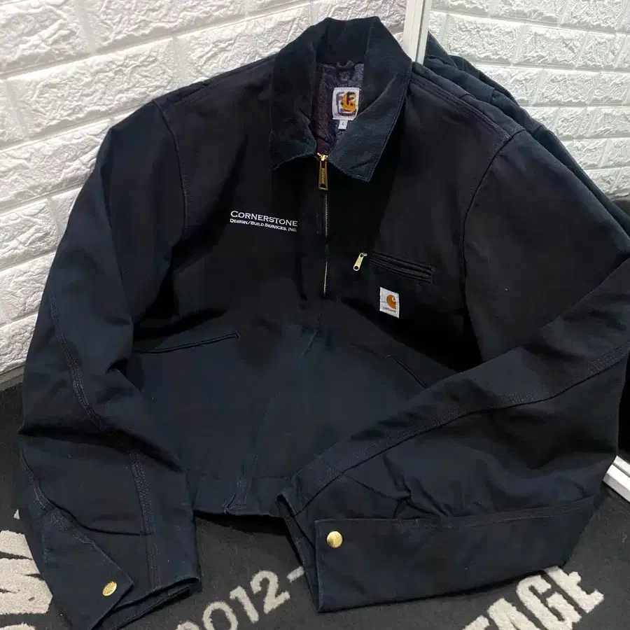 (usa)Carhartt J001-BLK Detroit jacket