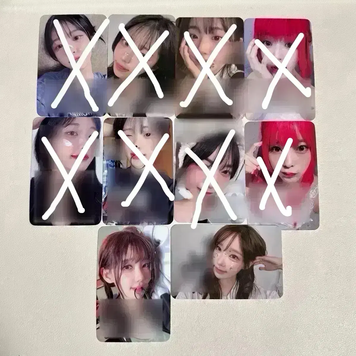 (Spot) QWER sign unreleased photocard photocard Sell