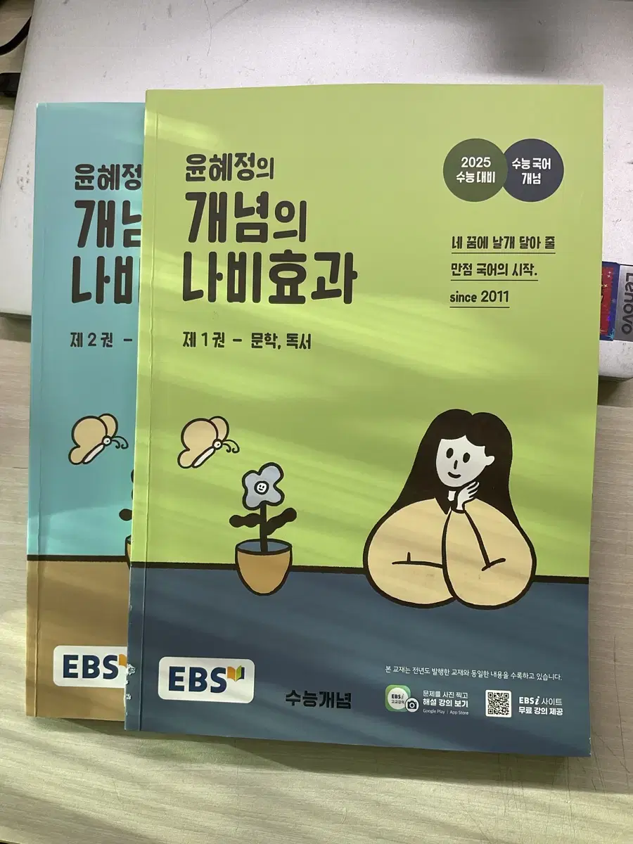 2025 윤혜정 개념의 나비효과 문학 독서 언매 화작 워크북