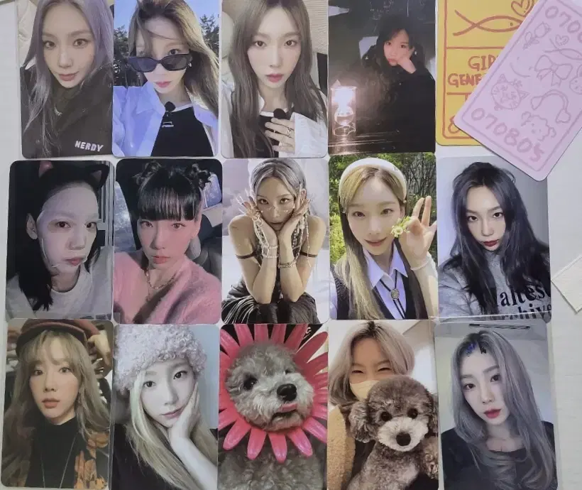 Taeyeon Photo Card & Flower Festival