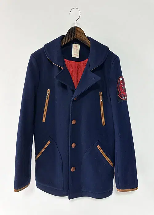 [M] Vari'd Alive Navy Seal Coat