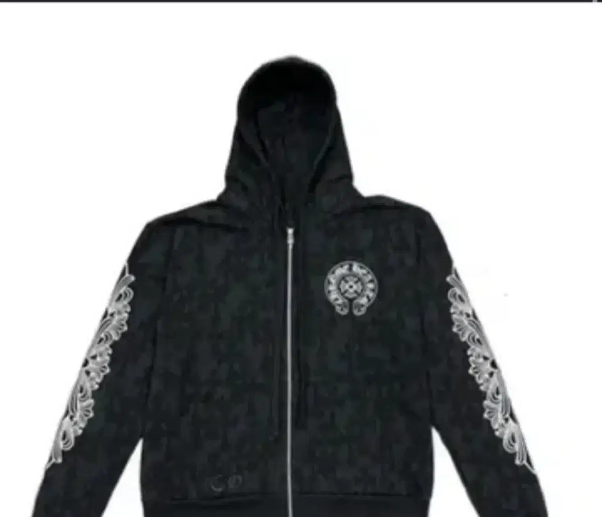 Chrome Hearts Semi-sheer Hoodie Zip-Up L Large