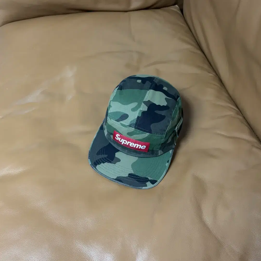 Supreme 슈프림 밀리터리 카모 캠프캡 모자 (Cargo Camo)