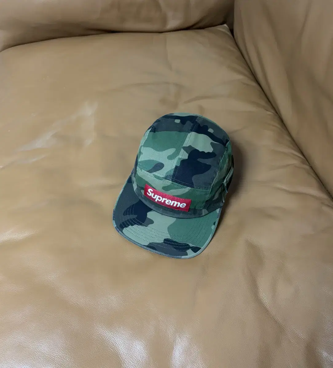 Supreme 슈프림 밀리터리 카모 캠프캡 모자 (Cargo Camo)