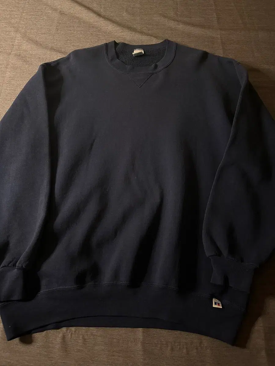 [XL] 90s Russell Man to Man Navy