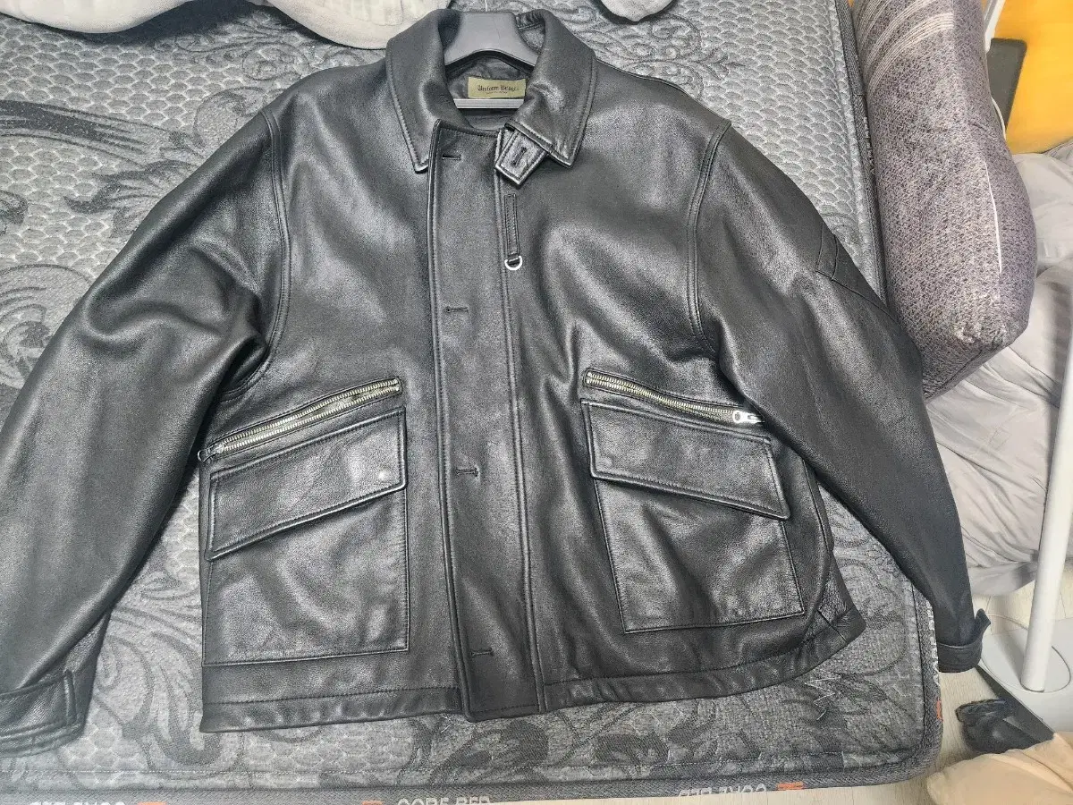 [XL] Uniform Bridge Variant Goatskin Leather Jacket MK3