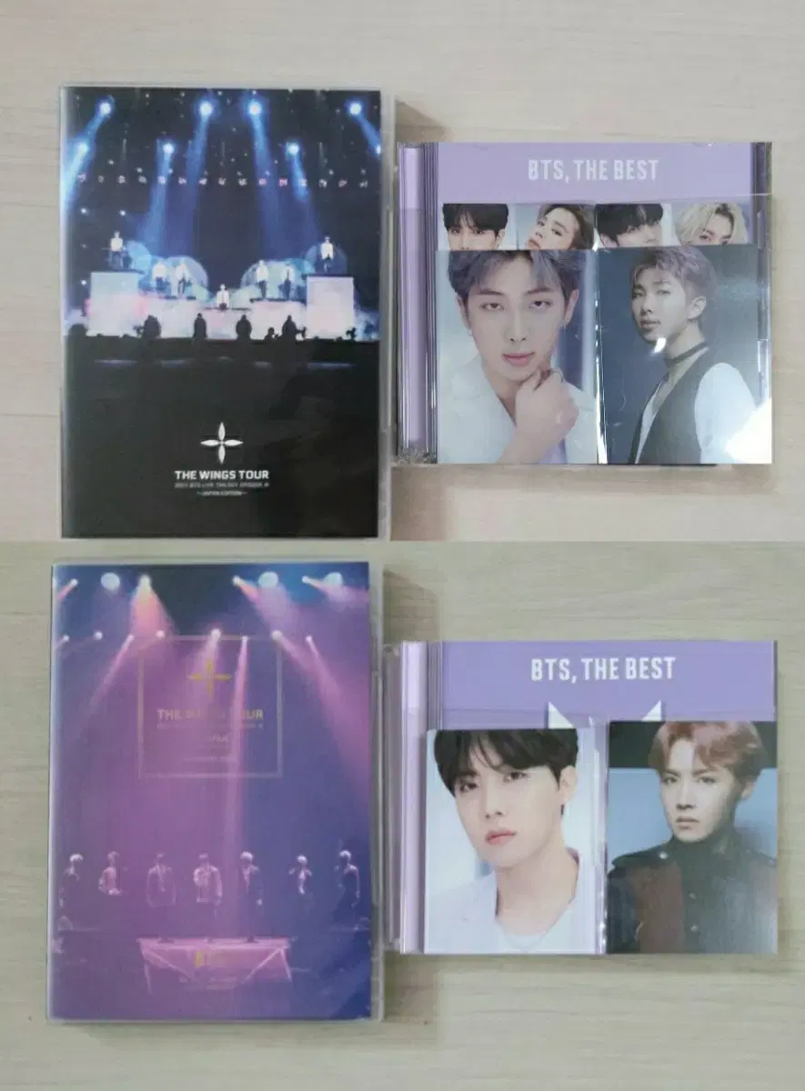 BTS Japan WingsCon blu-ray The Best