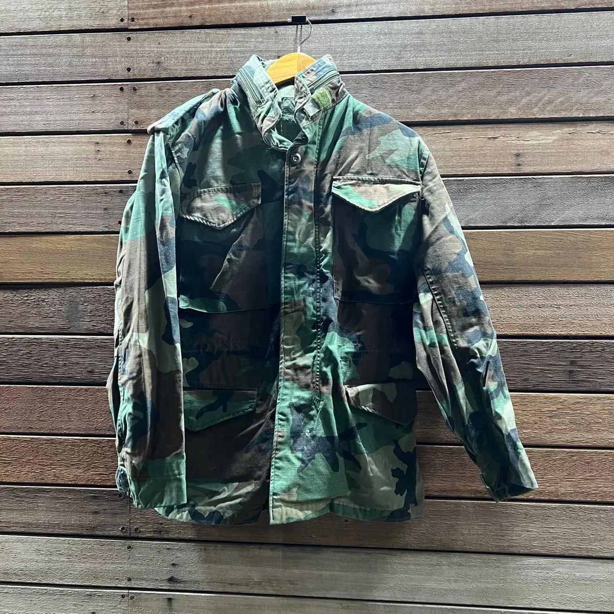 US Army Original Woodland M65 Field Jacket XS-R recommended in sizes 90-95