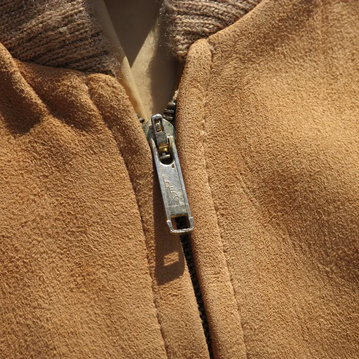 70s sears nubuck leather blouson jacket