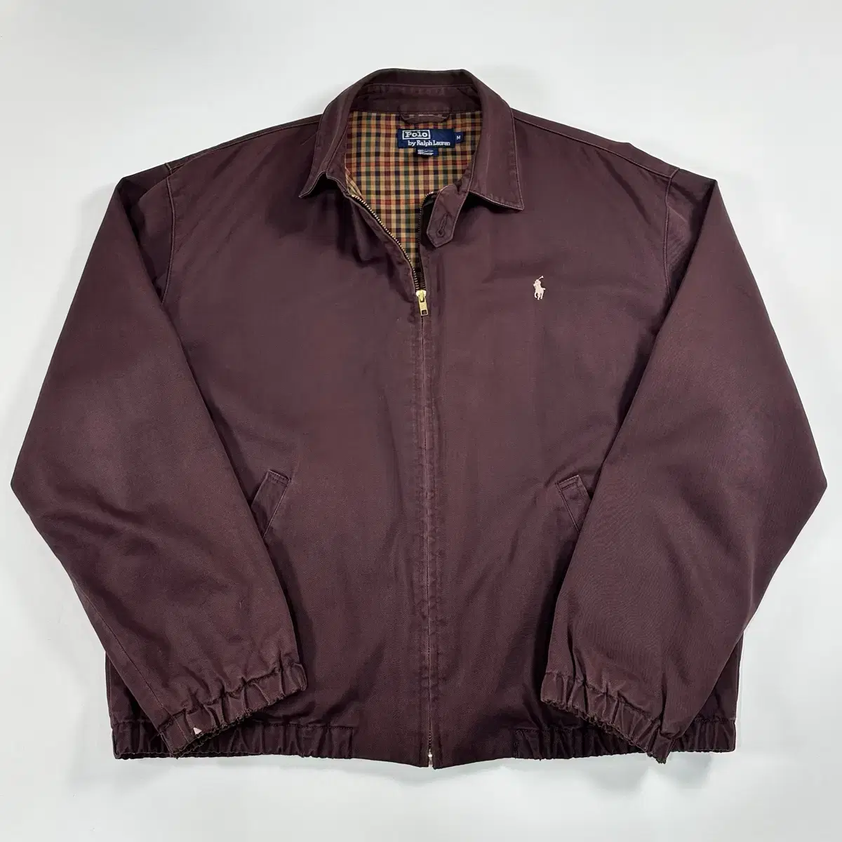 Polo Ralph Lauren Burgundy Cotton Swing Top Jacket