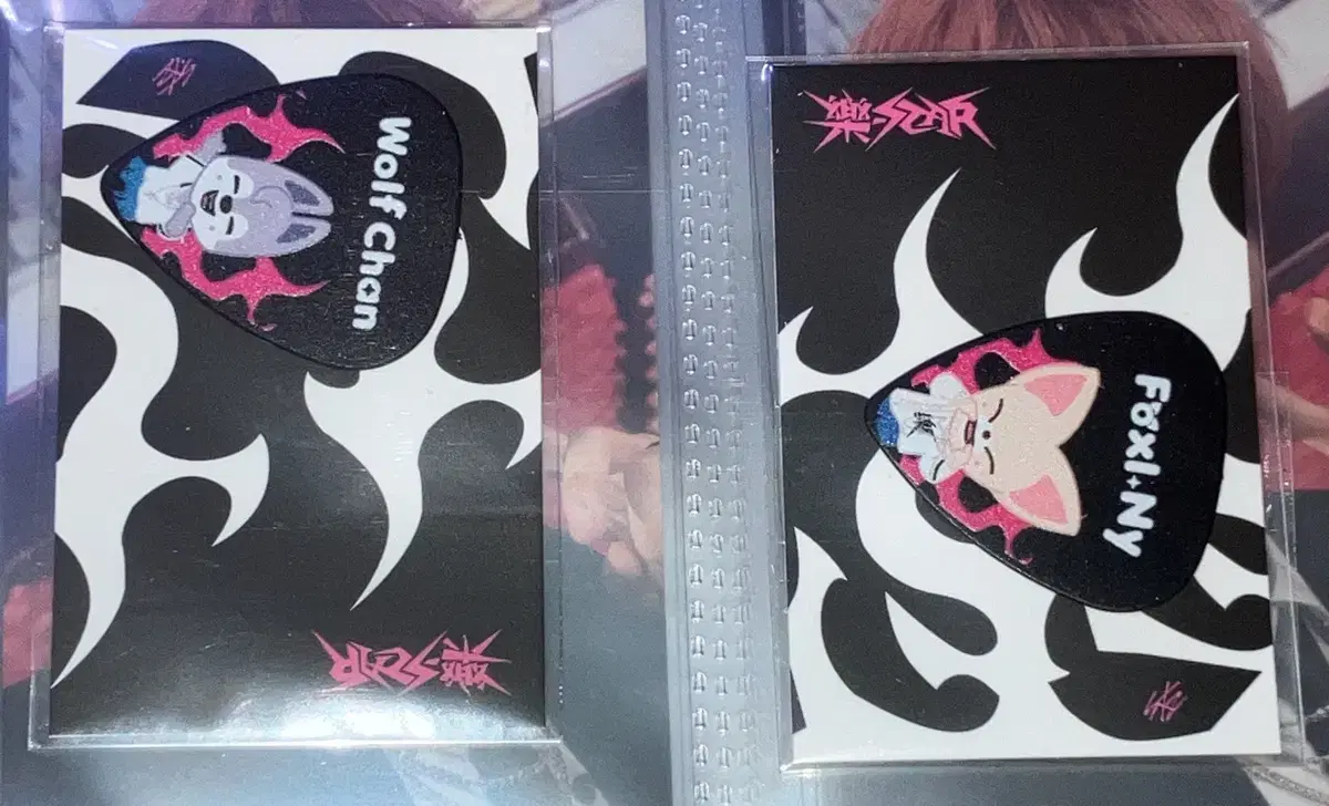 [Junpo] skzoo Wolfchan & Foxini Rockstar pop up pre-order benefit Guitarpeak WTS