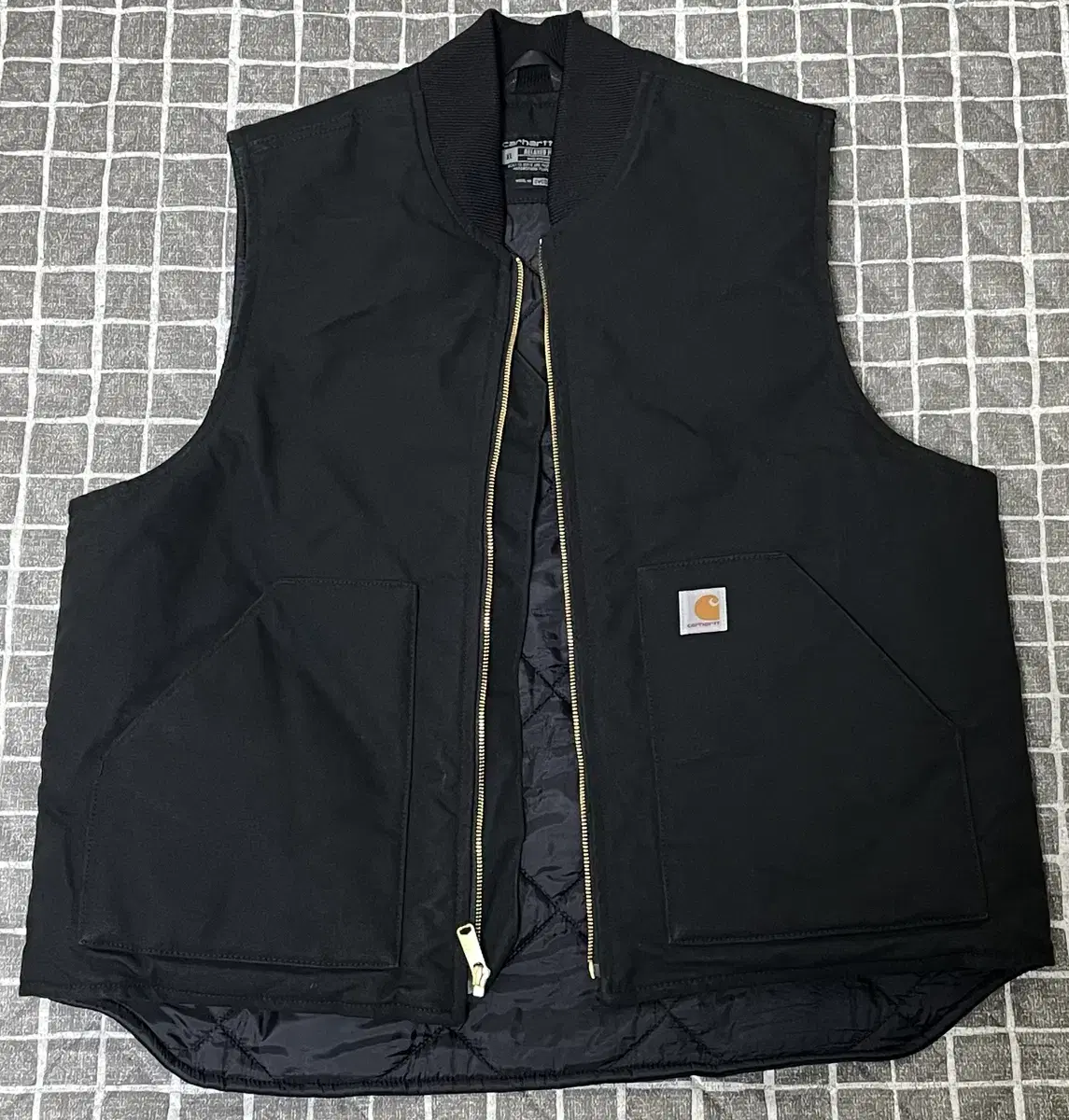 Calhart Arctic Duck Vest Black XL