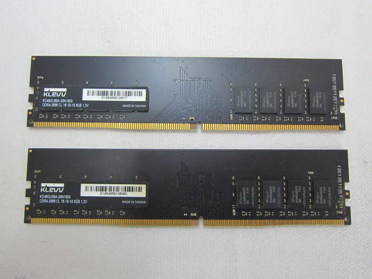 ESSENCORE KLEVV DDR4-2666 CL16 16G(8Gx2)