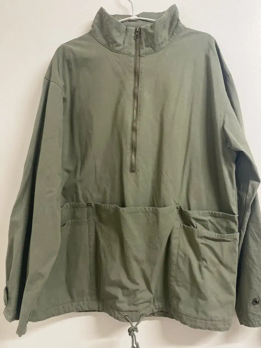 Vintage Khaki Vahn Zip-up Field Jacket