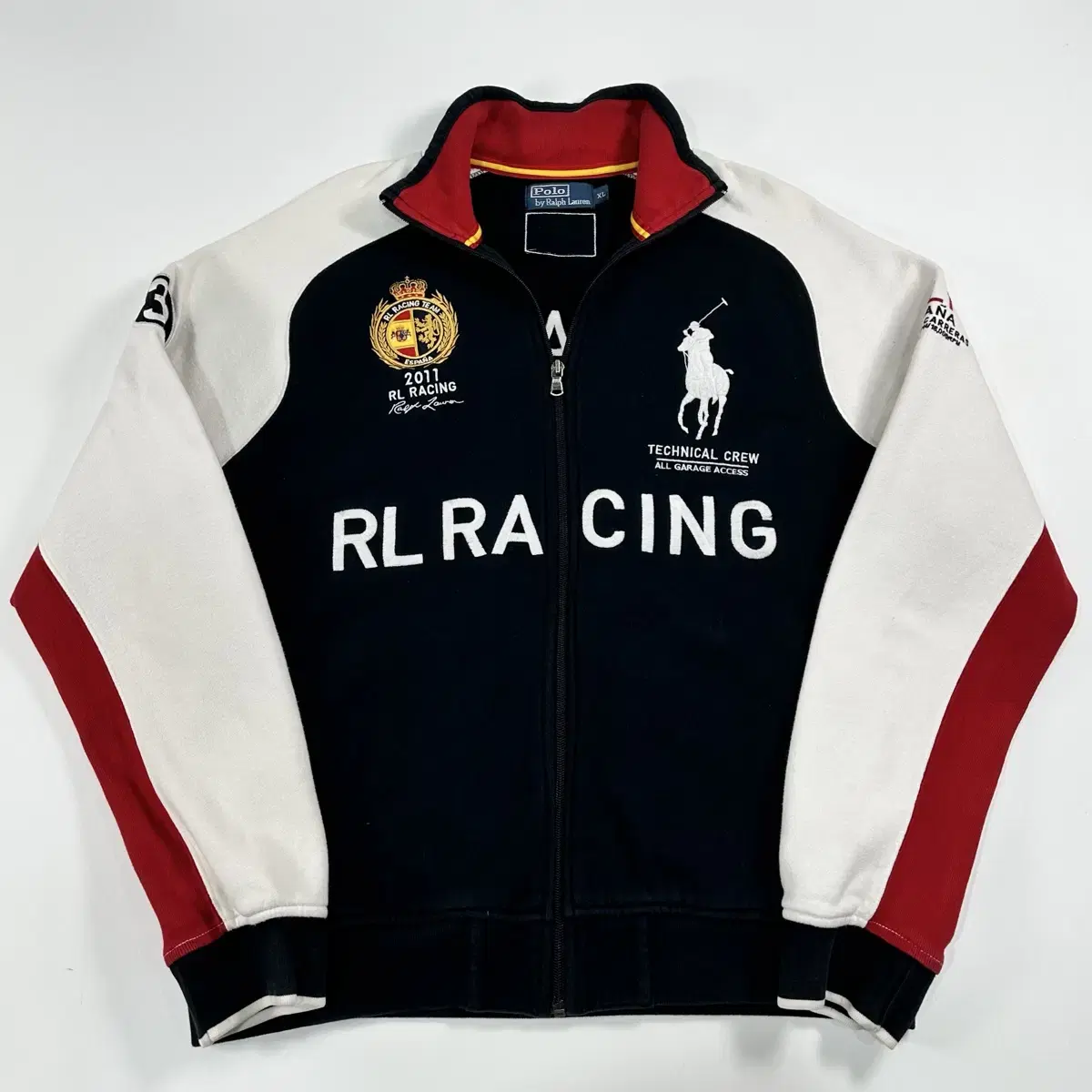 Polo Ralph Lauren Racing Cotton Sweatshirt Zip Up