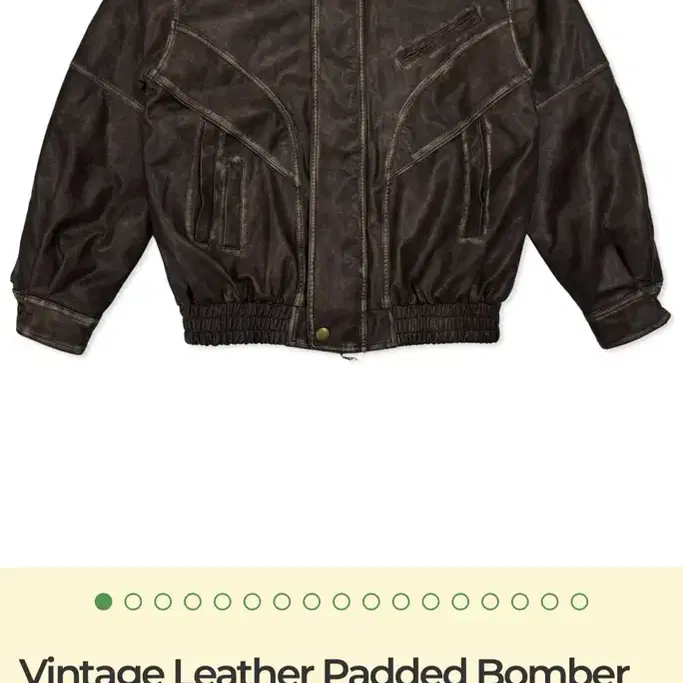 페일제이드 Palejade Leather Bomber Jumper