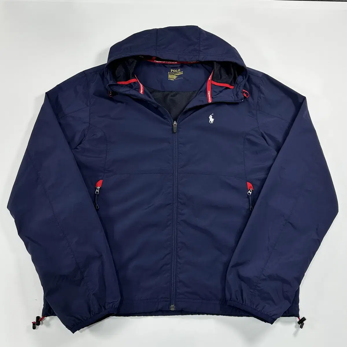 Polo Ralph Lauren Nylon Shell Hooded Windbreaker Jacket