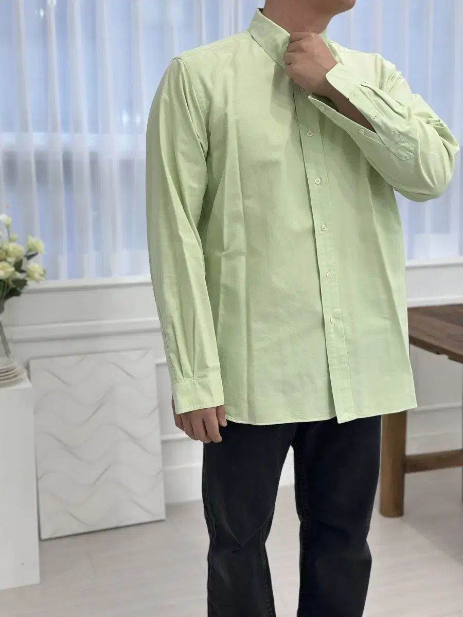 [110] Polo Ralph Lauren Lime Oxford Shirt