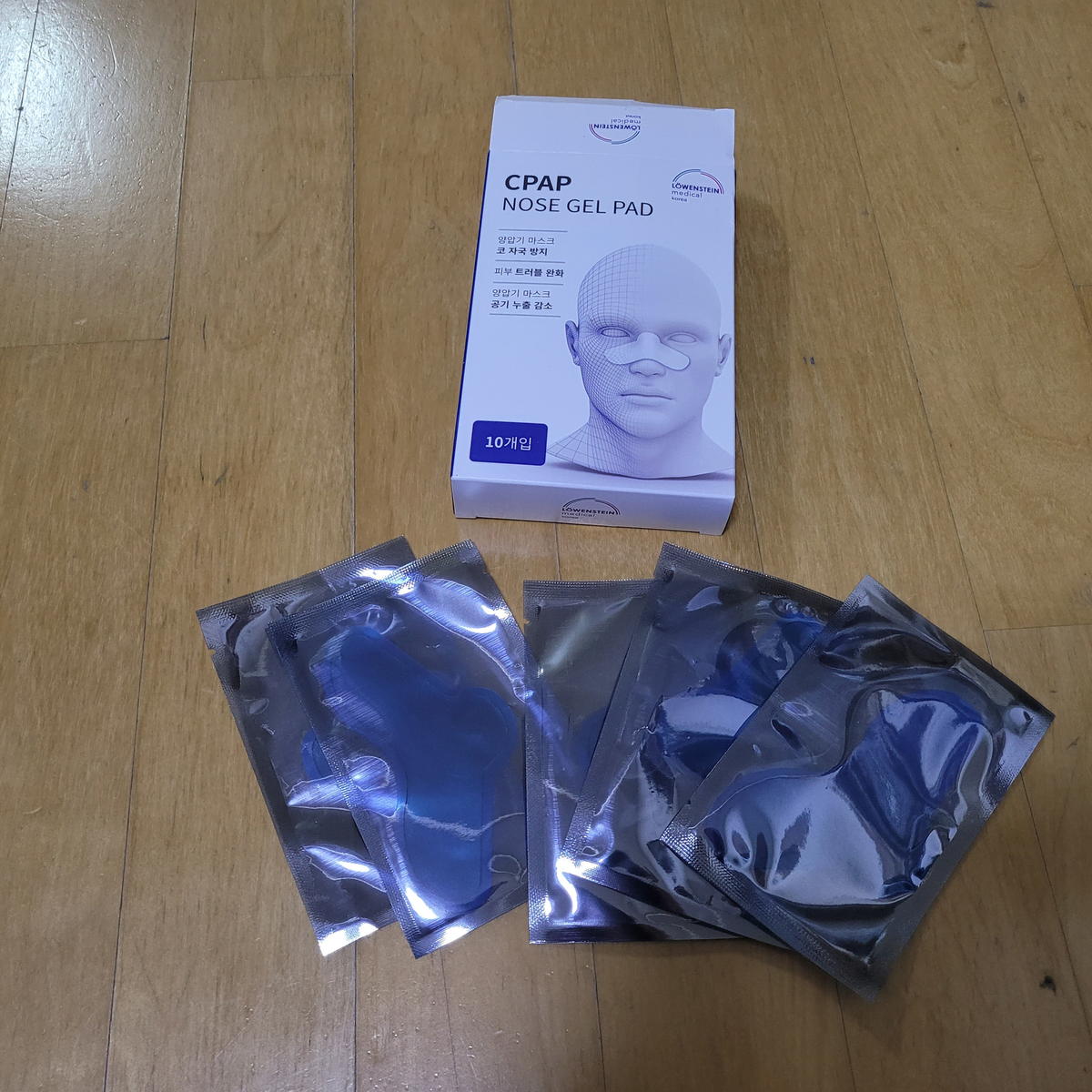 양압기 마스크 코자국 방지 패드 CPAP NOSE GEL PAD