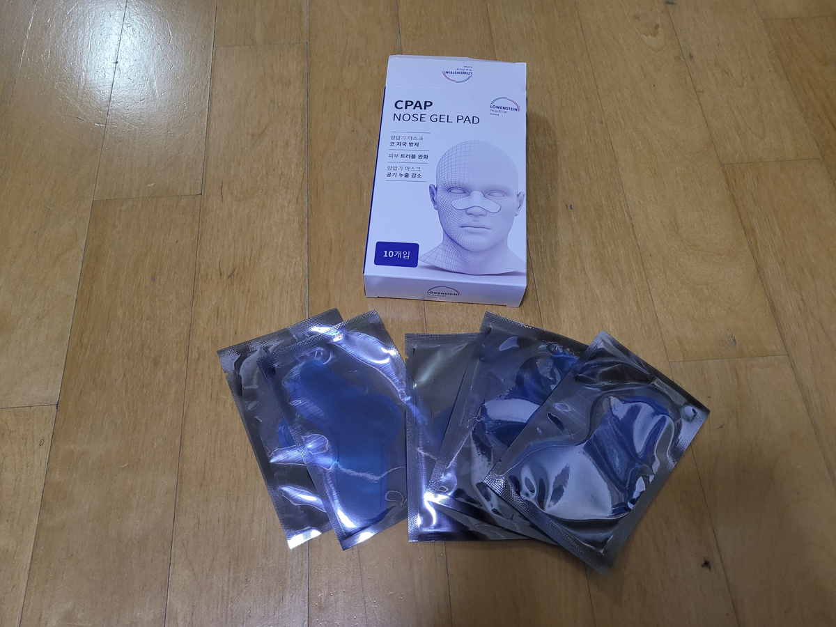 양압기 마스크 코자국 방지 패드 CPAP NOSE GEL PAD