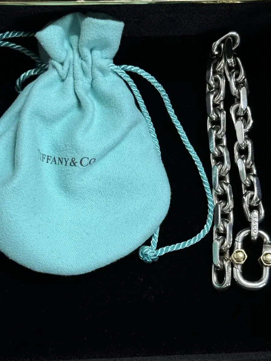 Tiffany 1837 Makers 와이드 체인 팔찌