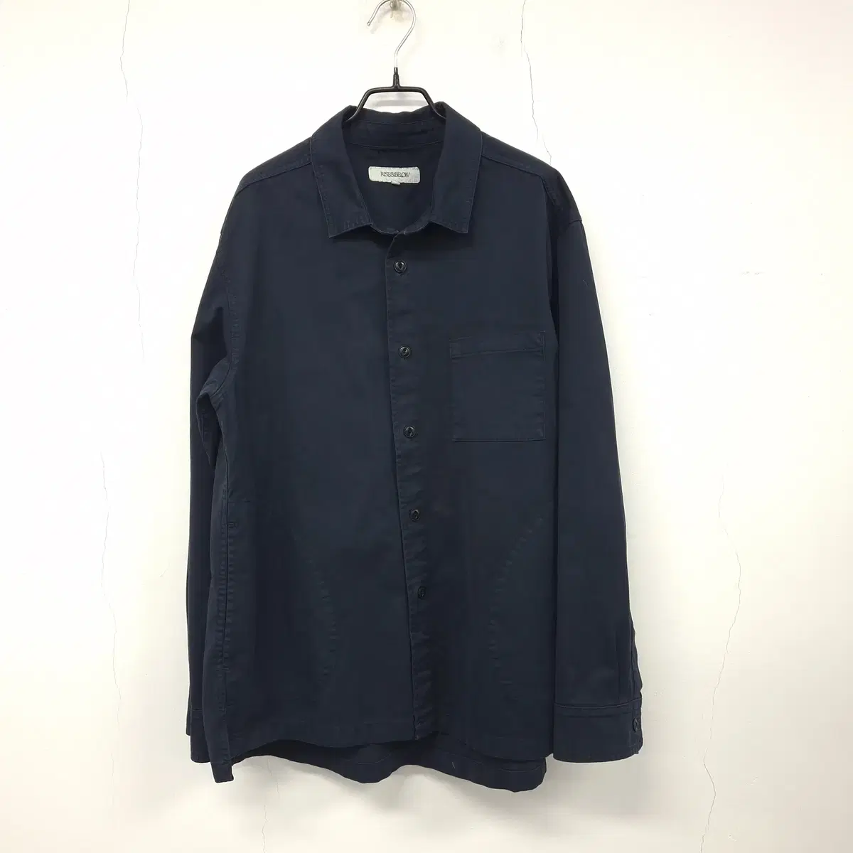 Rise and Fall 22 Twill Mechanic Shirt XXL Navy Good Condition