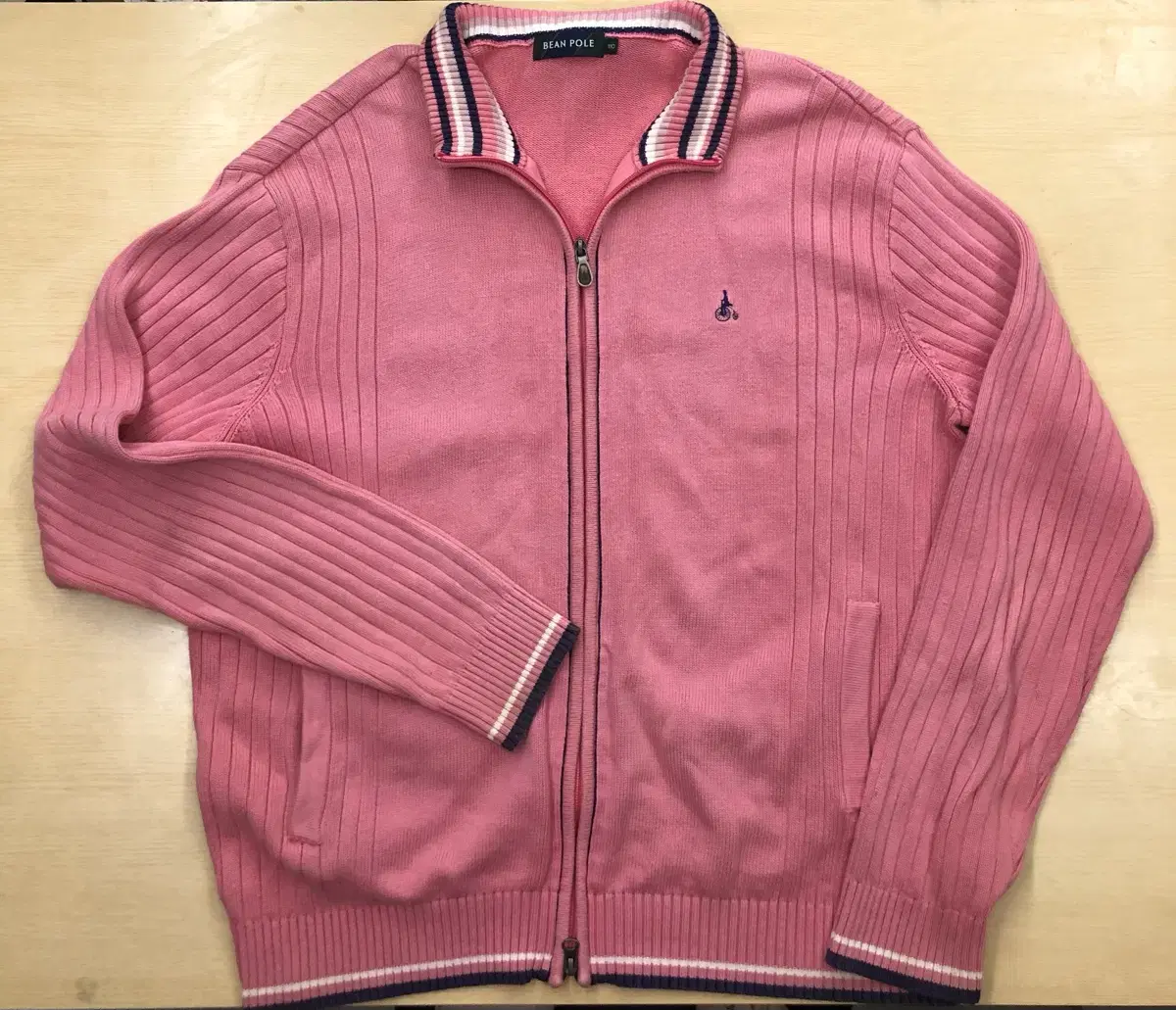 Size 110 Beanpole knit genuine pink men's