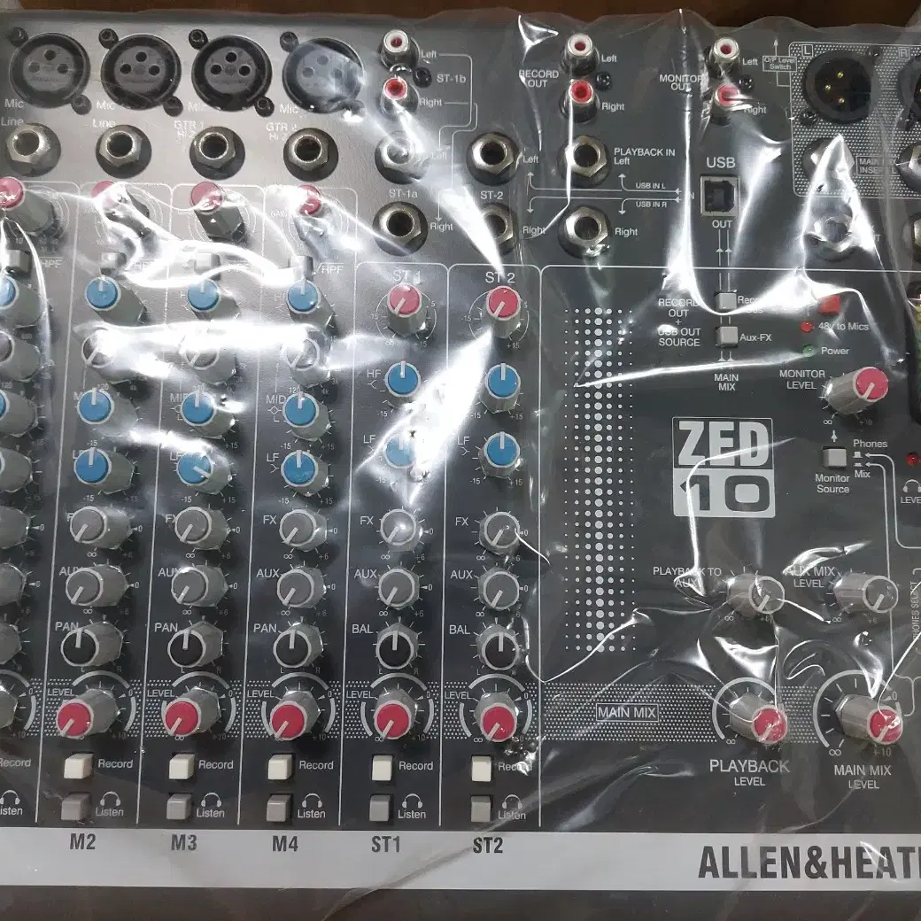 Allen&Heath ZED10 소형 믹서 팝니다