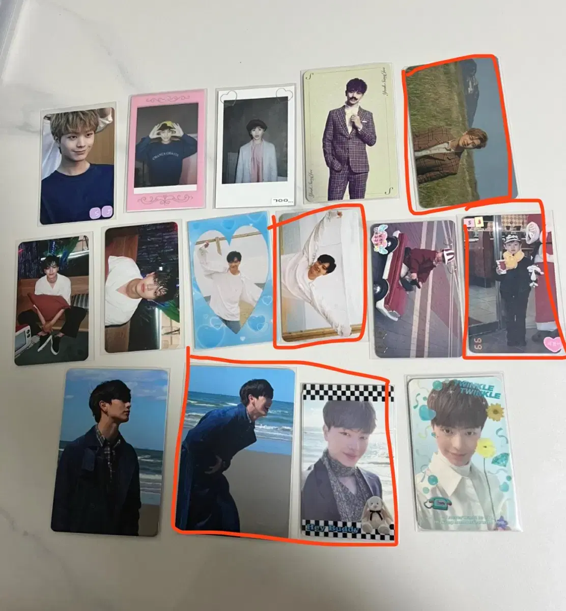 btob yook sungjae alpo,unreleased photocard,treka photocard