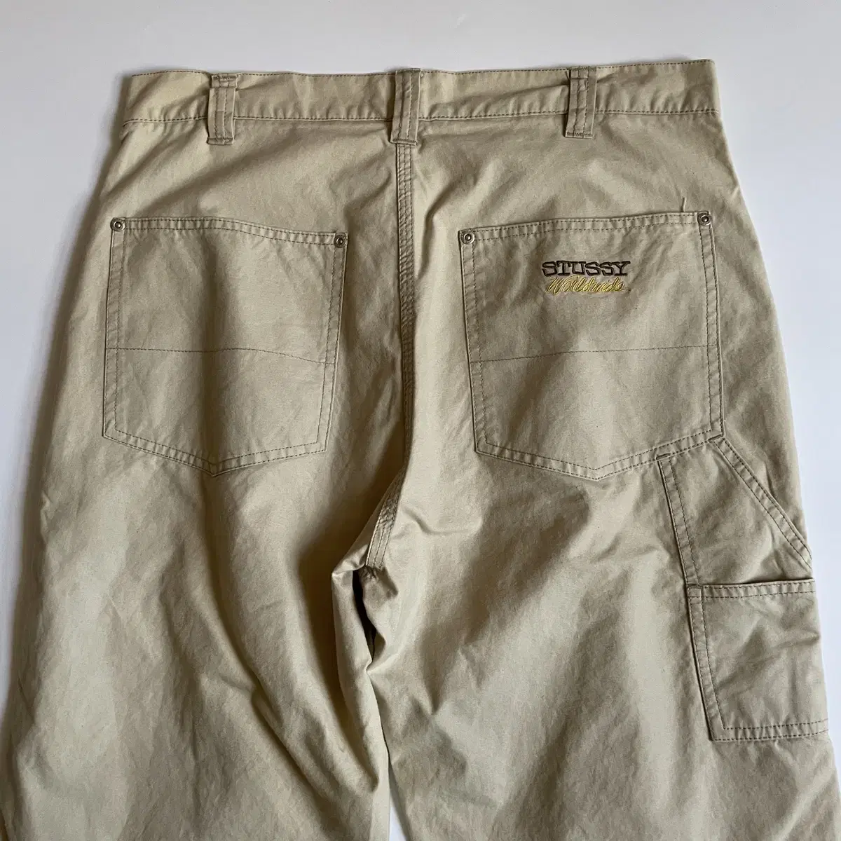 90s Stussy Double Knee Chino Cotton Pants