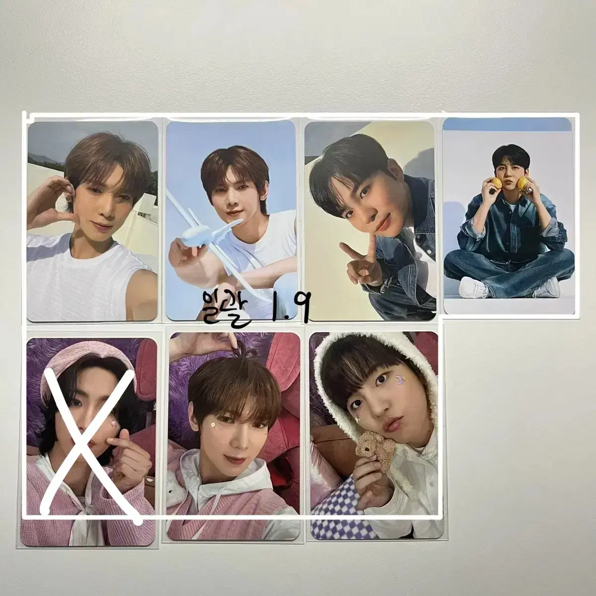 ateez unreleased photocard alphonpacific hongjoong seonghwa yunho yeosang san mingi wooyoung jongho