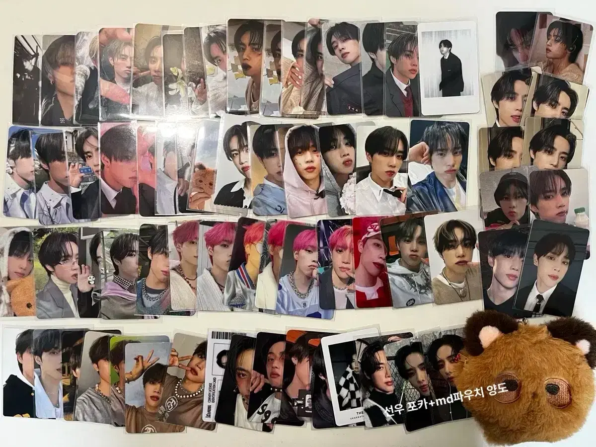 Sunwoo ㅈㅈㄷPhotocard bulk wts No defects Official MD Pouch wts The Boyz