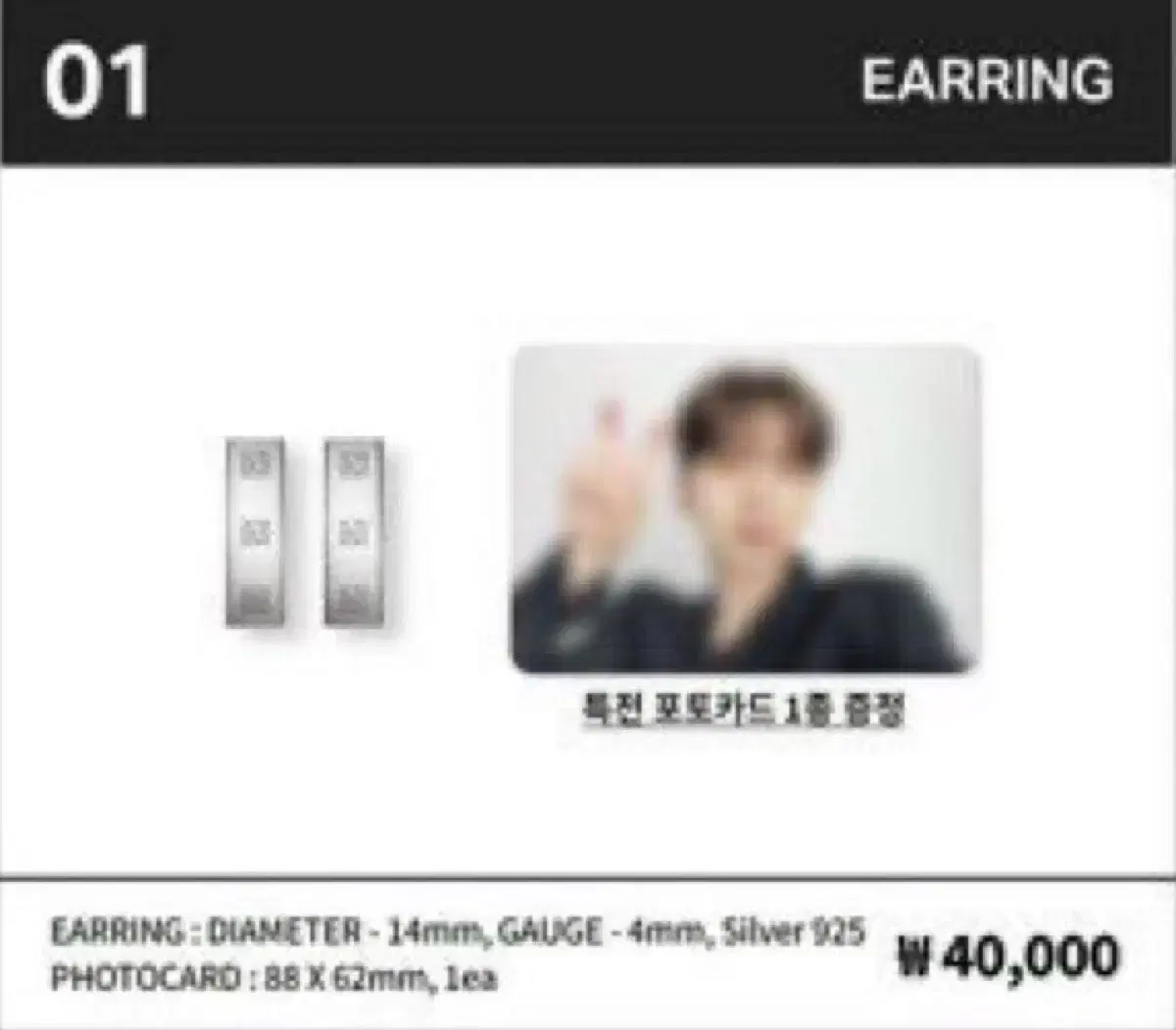 MONSTA X monstax kihyun 11Damson Earrings Earrings