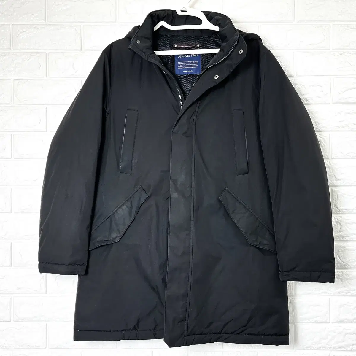 Maestro goose down puffer coat 95