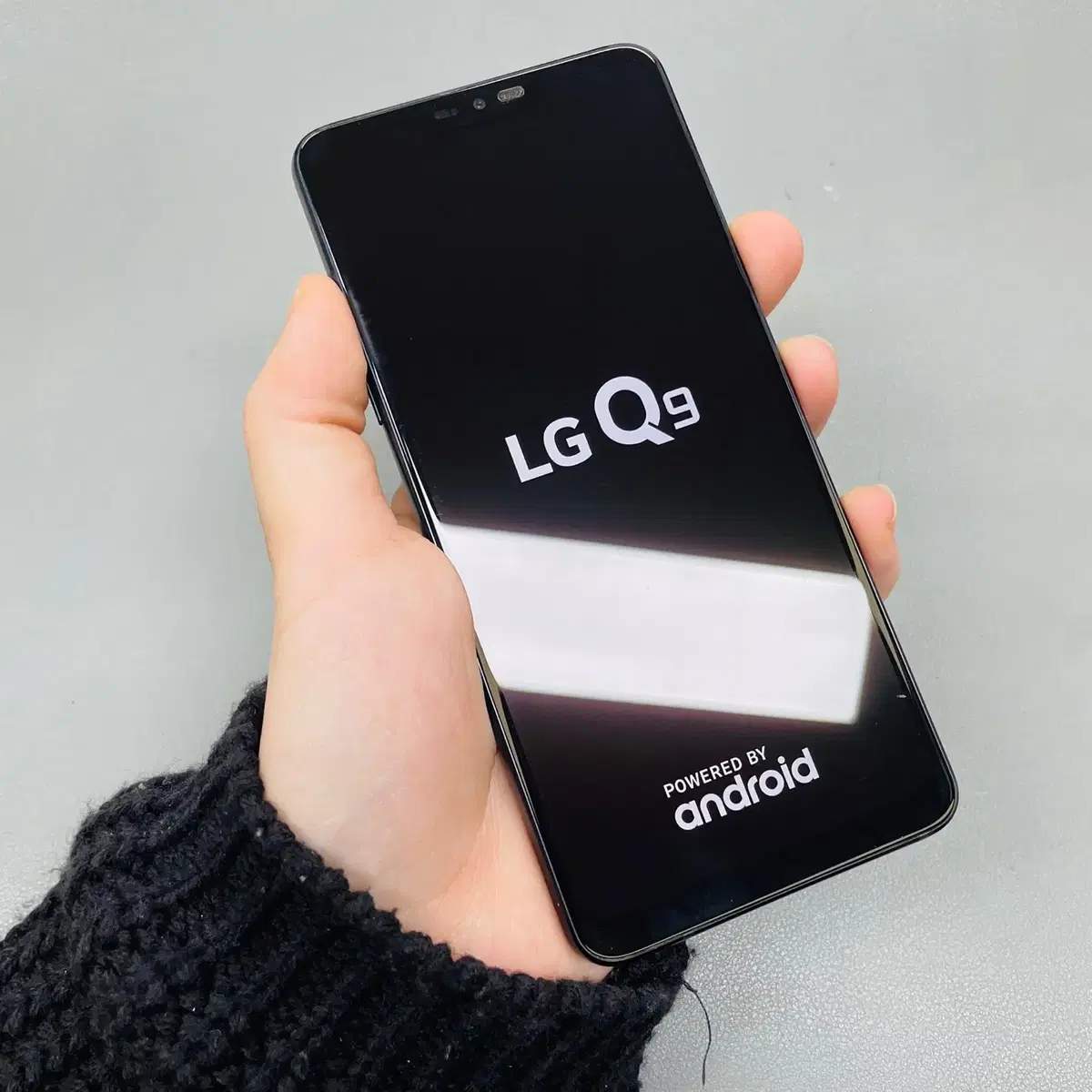 LG Q9 블랙 64GB SK 무잔상AA급저렴한공기계판매