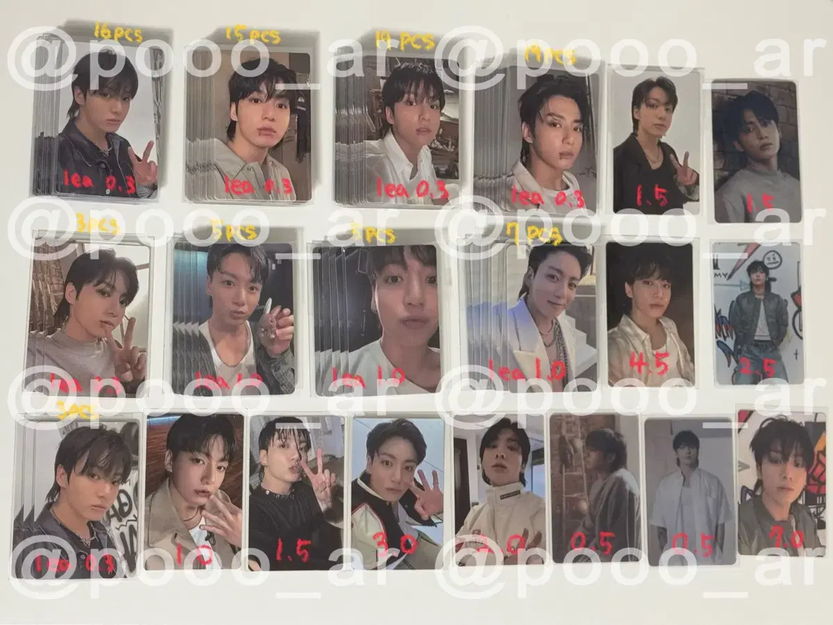 Jungkook wts Golden ld soundwave Pas Europe Japan JPFC weverse Limited Photocard