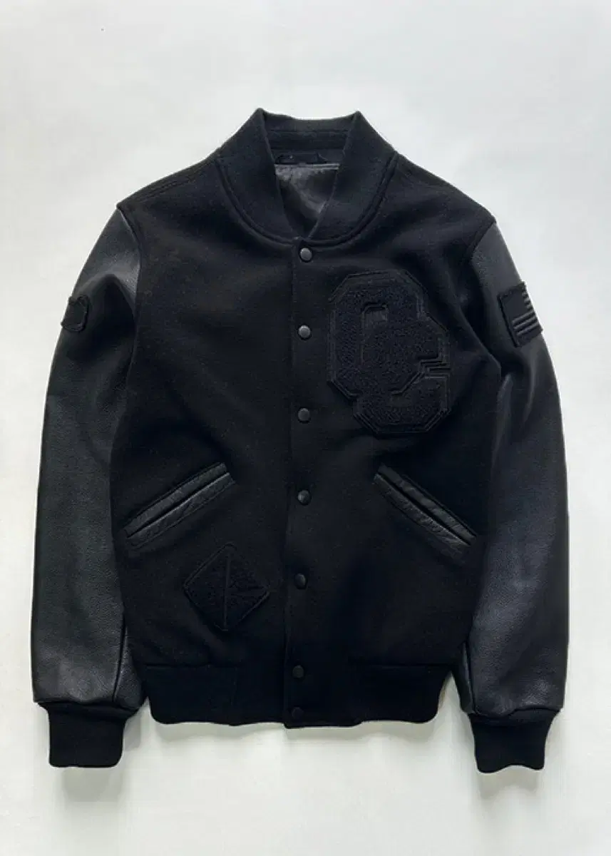 [S] Opening Ceremony Varsity Black Jacket