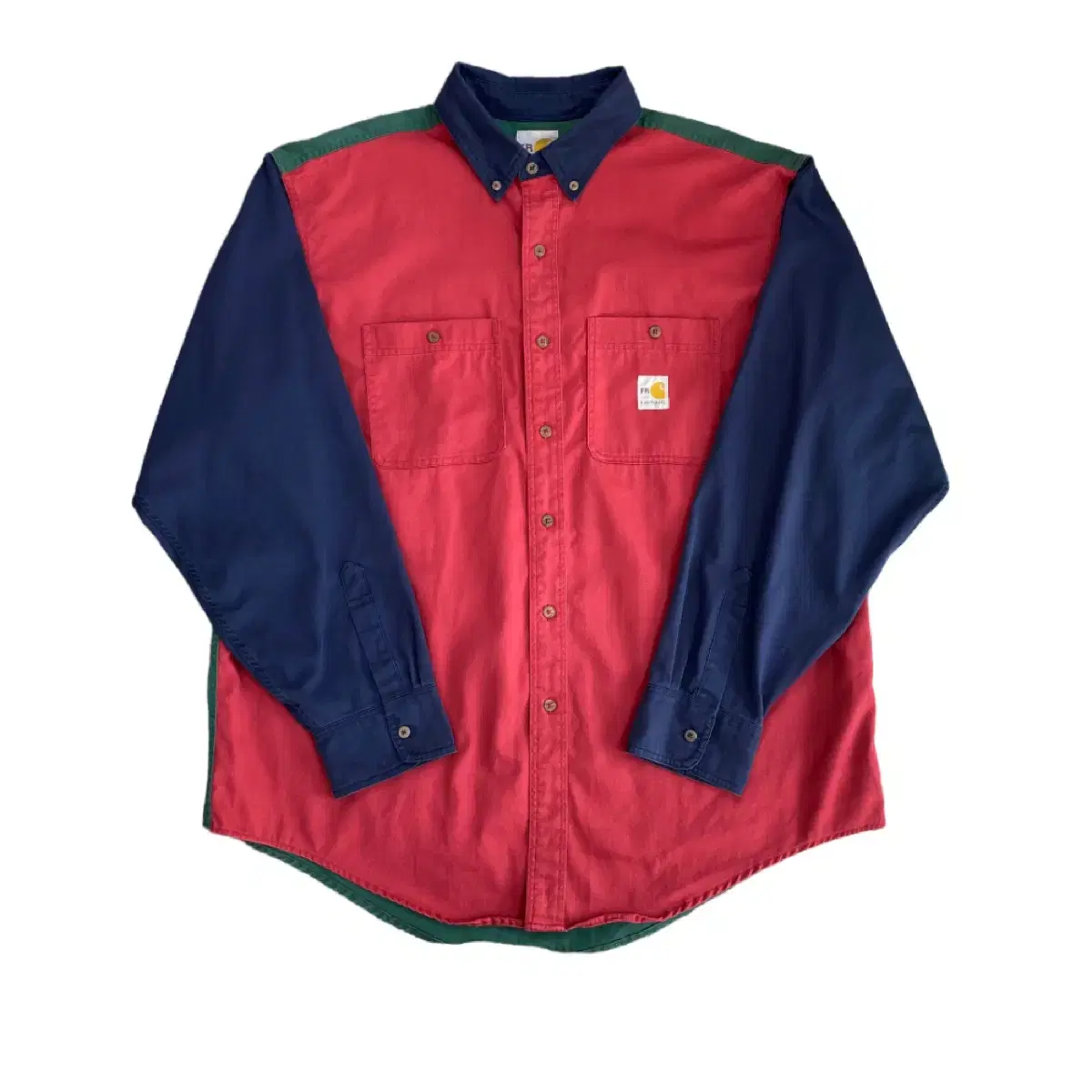 Calhart Colorblocked Loose Shirt