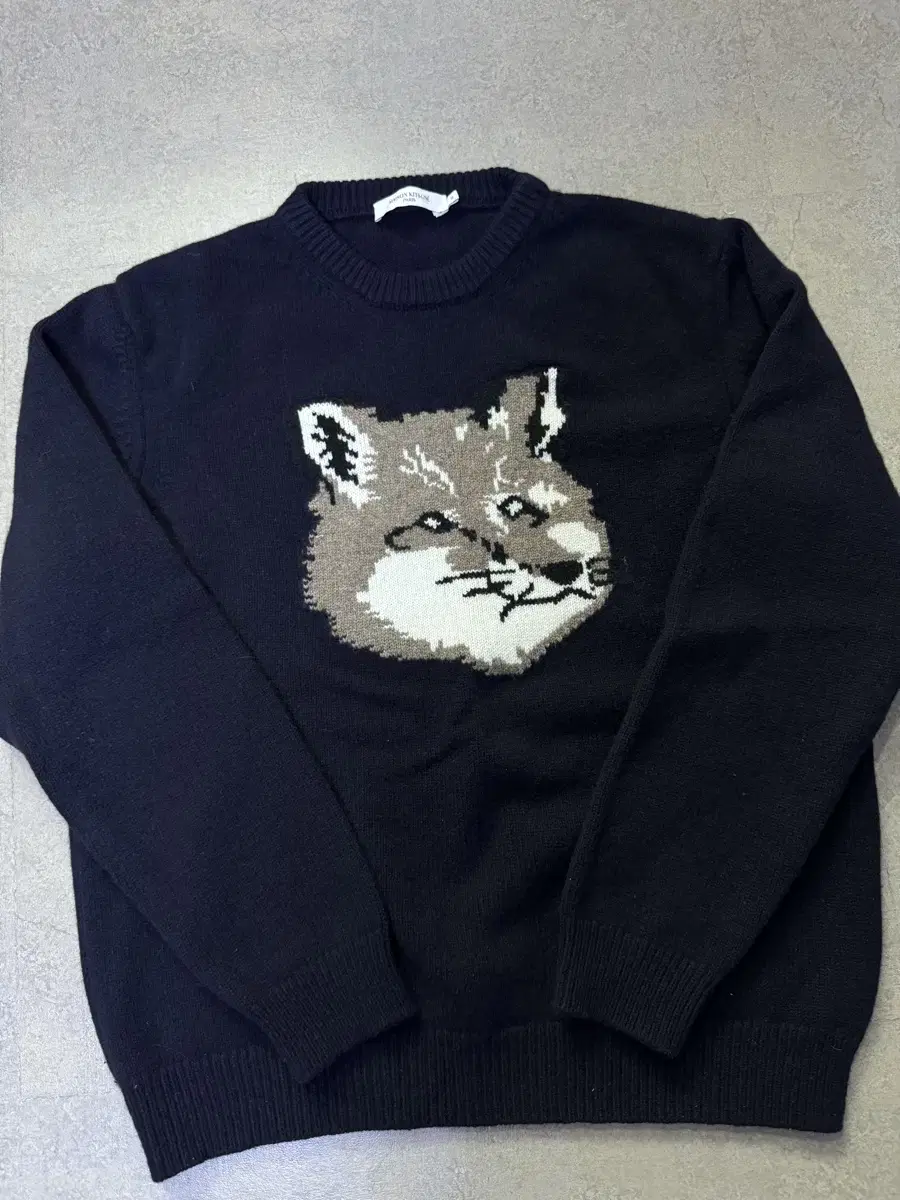 Maison Kitsune Big Fox Knit XL