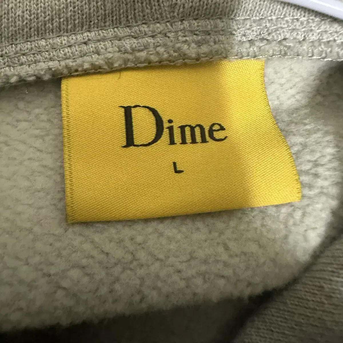 Dime classic small logo hoodie