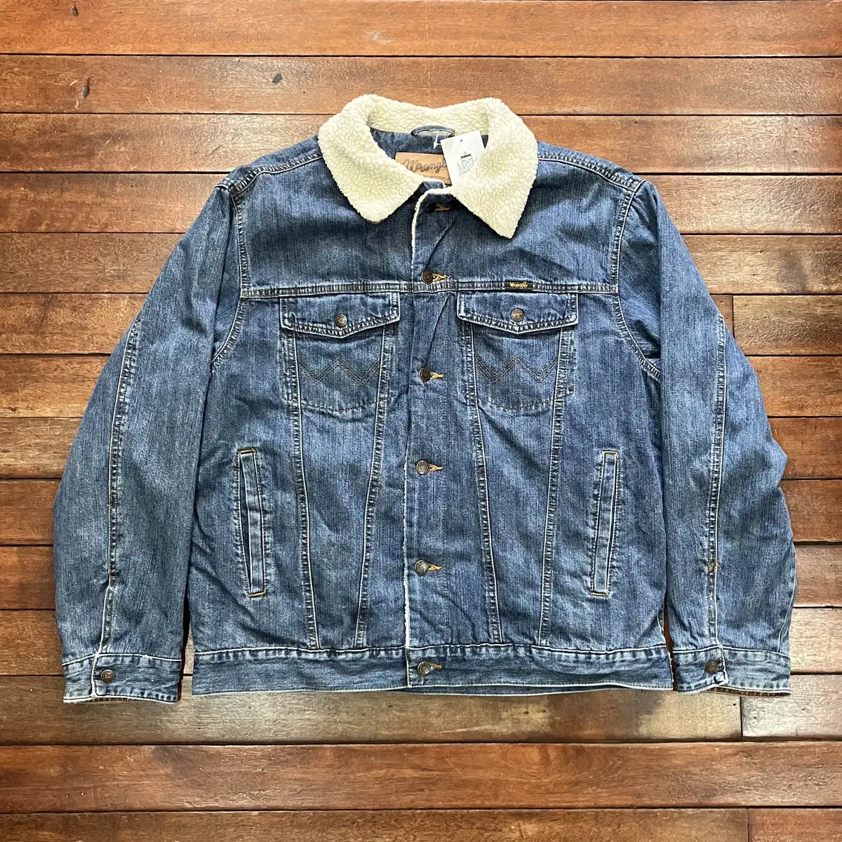 Wrangler Sherpa Denim Jacket